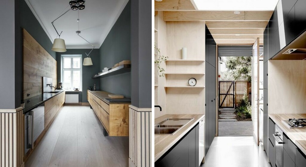 Aménager une petite cuisine couloir : 3 astuces pour une cuisine chic