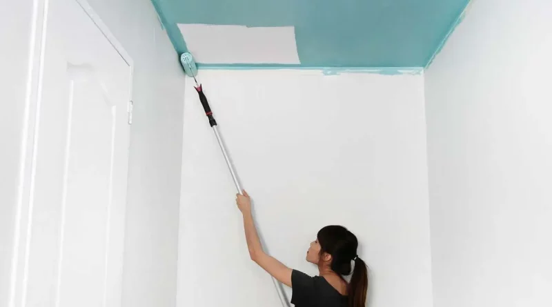 peindre parfaitement un plafond